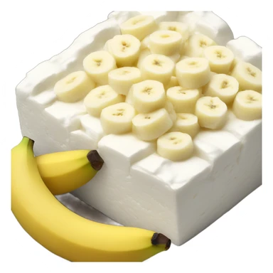 cottage cheese with banana sticker