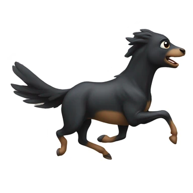 Robbr running  sticker