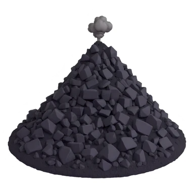 coal pile sticker