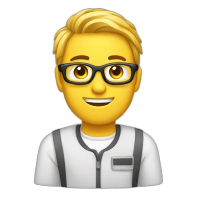 Le stagiaire en informatique sticker