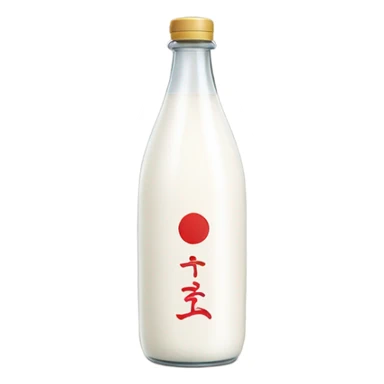 Korean milk sticker