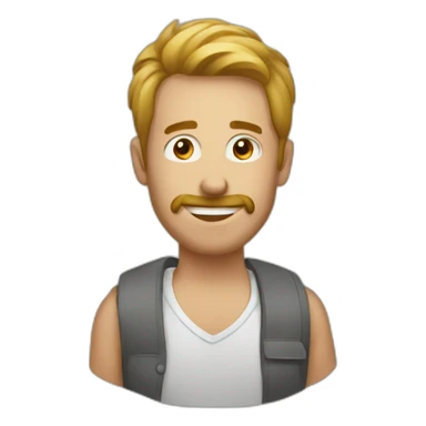 Man make laminate sticker