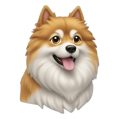 Spitz nain en lacost sticker