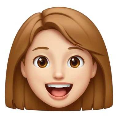 Announcement with mouth sticker