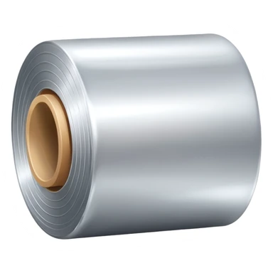 silver foil roll pack sticker
