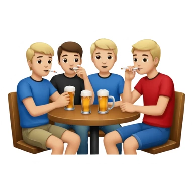 Drinking 100 beers and cigarettes with the Caucasian boys at a dive bar sticker