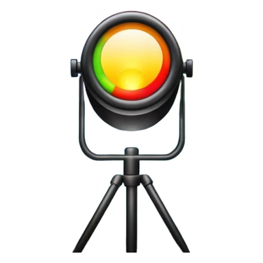 colorfull Stage light sticker