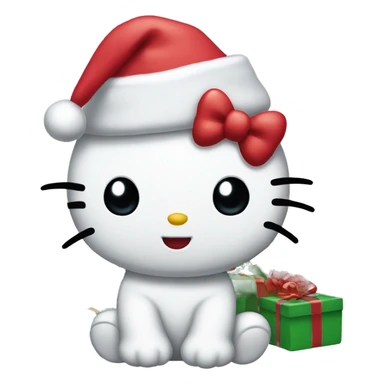 Hello kitty Christmas  sticker