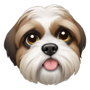 Shit tzu hermoso Bebe sticker