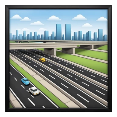 highway plaza sticker