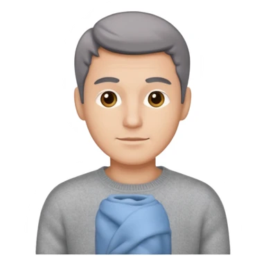 cashmere sweater grey men, just the sweater sticker