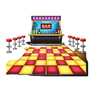 night club loca sticker