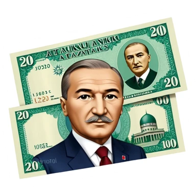 200tl atatürk sticker