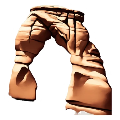 Delicate arch sticker