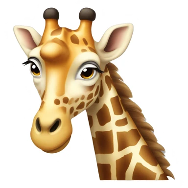 Girafa arco íris  sticker