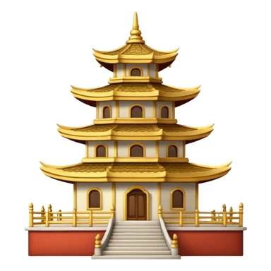 Pagoda sticker