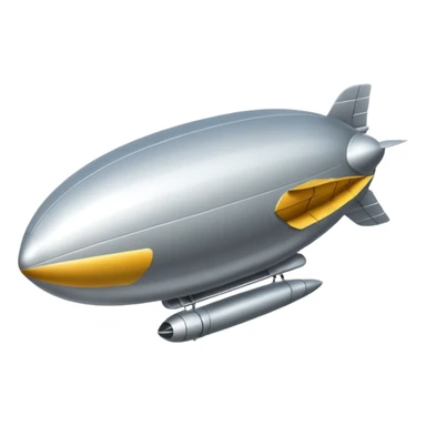 flying zeppelin  sticker