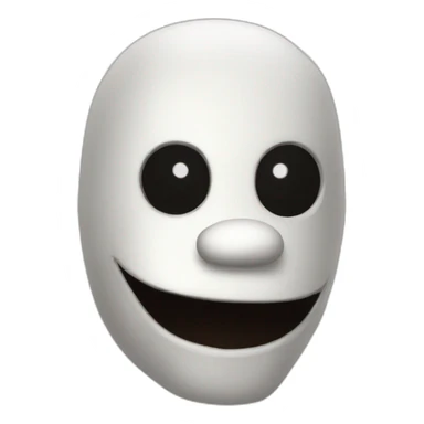 FNAF puppet máscara blanca sticker