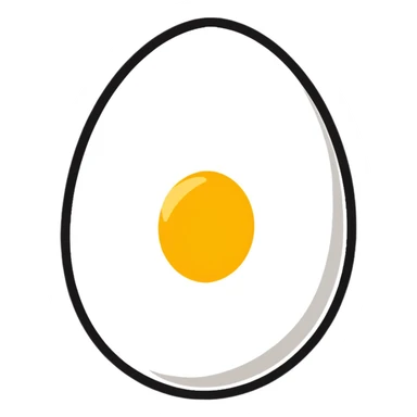soft boiled egg sticker