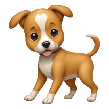 Dog being drunk  sticker