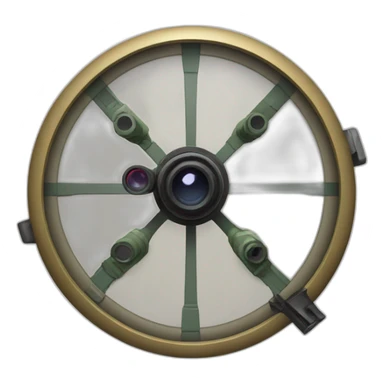 sniper's scope sticker