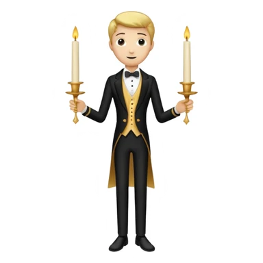 Character in Beauty and the Beast: Candlestick Butler Lumia sticker