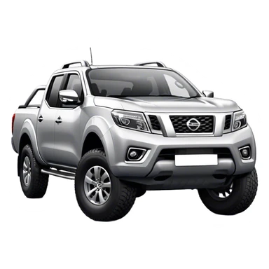 Nissan Navara - Nissan (Model Year: 2021) (Iconic colour: Silver) sticker