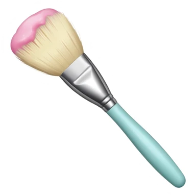 Rinse makeup brush sticker