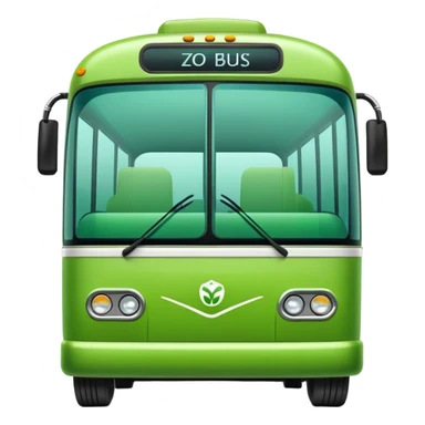 Eco bus sticker