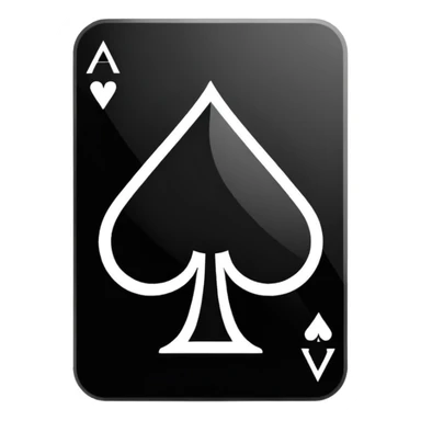 symbol of spades sticker