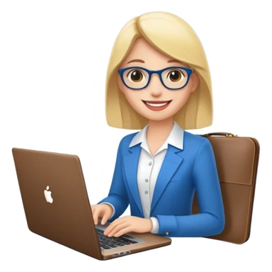 Por favor hace un emoji para una empresa de community manager, tiene que ser profesional, atractivo, elegante y empresarial sticker