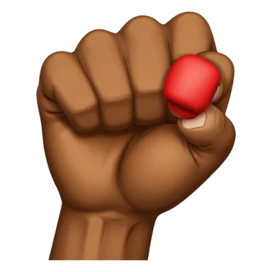 punch (only hand) sticker