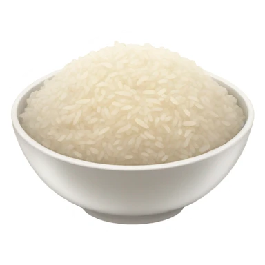 bowl of rice with chicken sticker