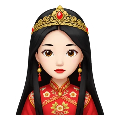 Original chinise princess  sticker