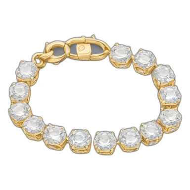 Diamond bracelet sticker