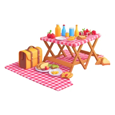 picnic in the park sticker