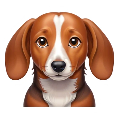 Dachshund Isabella sticker