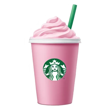 Pink Starbucks  sticker