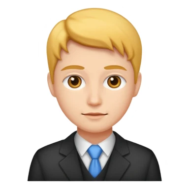 analytical person sticker