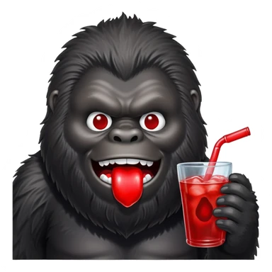 make me a big foot black buy eating kool aid sticker