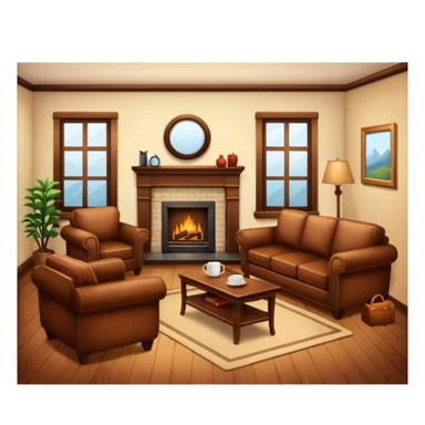 great cozy shared house sticker