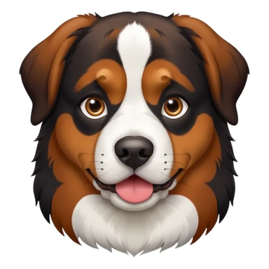 Swiss mountain dog sticker