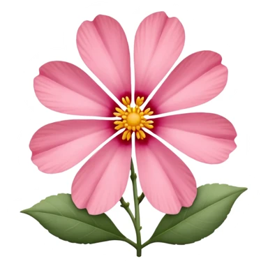 coquina flower sticker