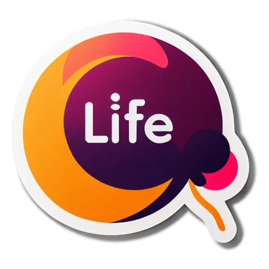 Life sticker