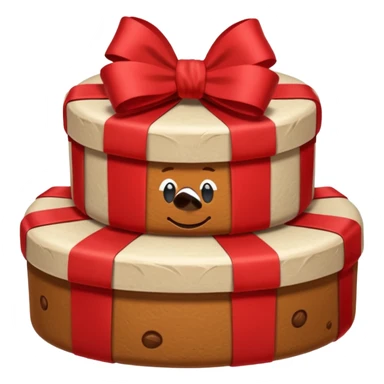 dookie with a bow sticker