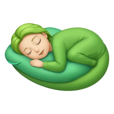 Make this emoji green 💤 sticker
