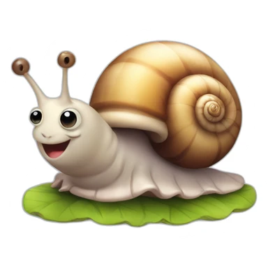 Cute little Snail  sticker