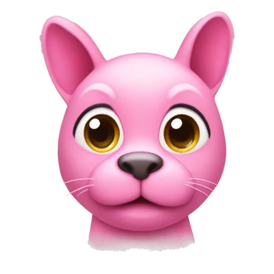 Pink animals  sticker