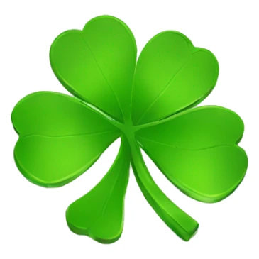 coin with Shamrock sticker