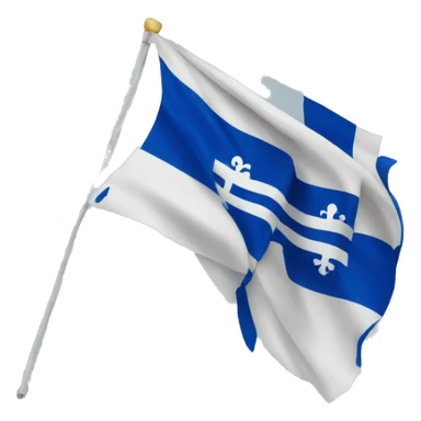 Quebec flag emoji sticker